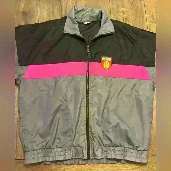 Vintage Ocean Pacific Windbreaker Mens size Large - Picture 2 of 5